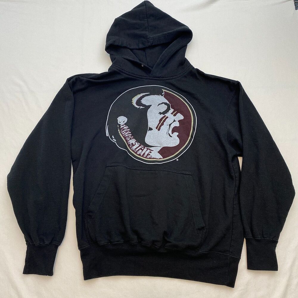 Florida State Seminoles Hoodie Sweatshirt College NCAA Black Mens Medium